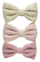 Set de moñas de tela
