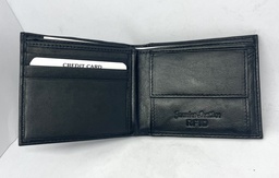 [51732] Billetera de cuero - negro