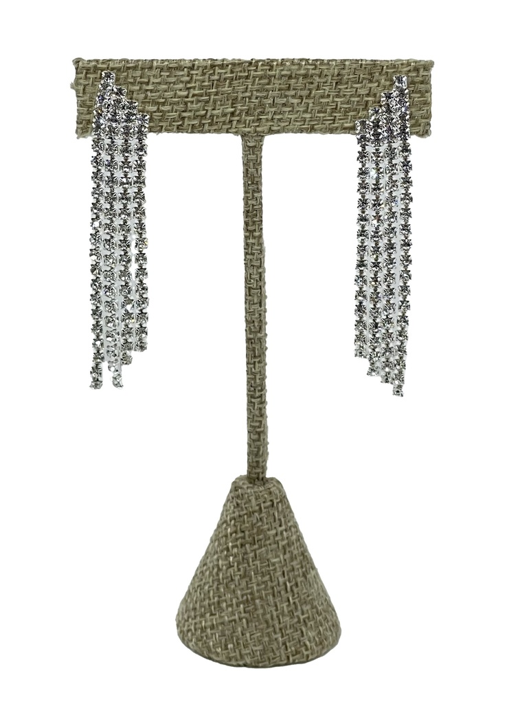 Aretes con brillantito