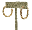 Argolla de rodio dorado