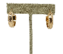 Argolla de rodio dorado