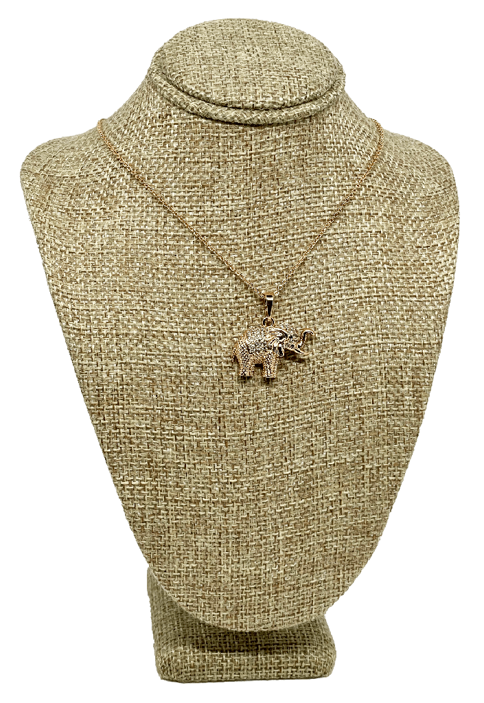 Cadena de rodio en dorado