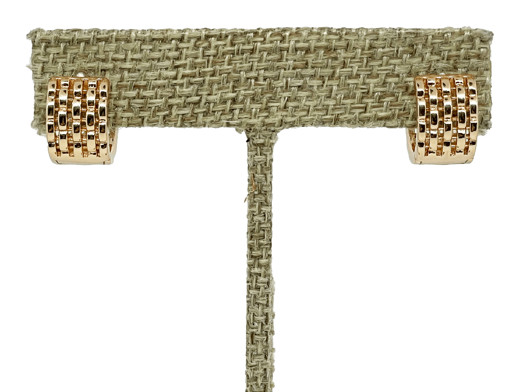 Argolla de rodio dorado