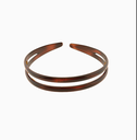 Diadema de Carey de Doble Barras