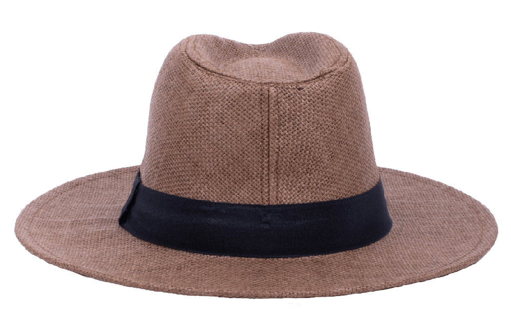 Sombrero fedora café-S/M