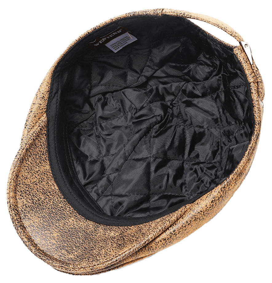 Gorro ingles ivy cap khaki piel sintética talla única