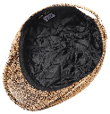 Gorro ingles ivy cap khaki piel sintética talla única
