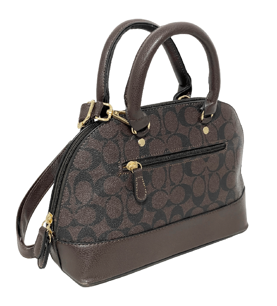 Bolsa de cuerina café