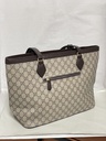 Bolsa de cuerina con franjas