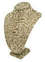 Cadena dorada de rodio con delfín