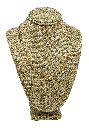 Cadena dorada de rodio