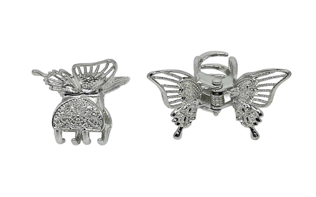 Set de ganchos de metal de mariposa