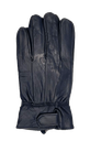 Guantes negros de cuero