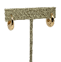 Argolla dorada de rodio