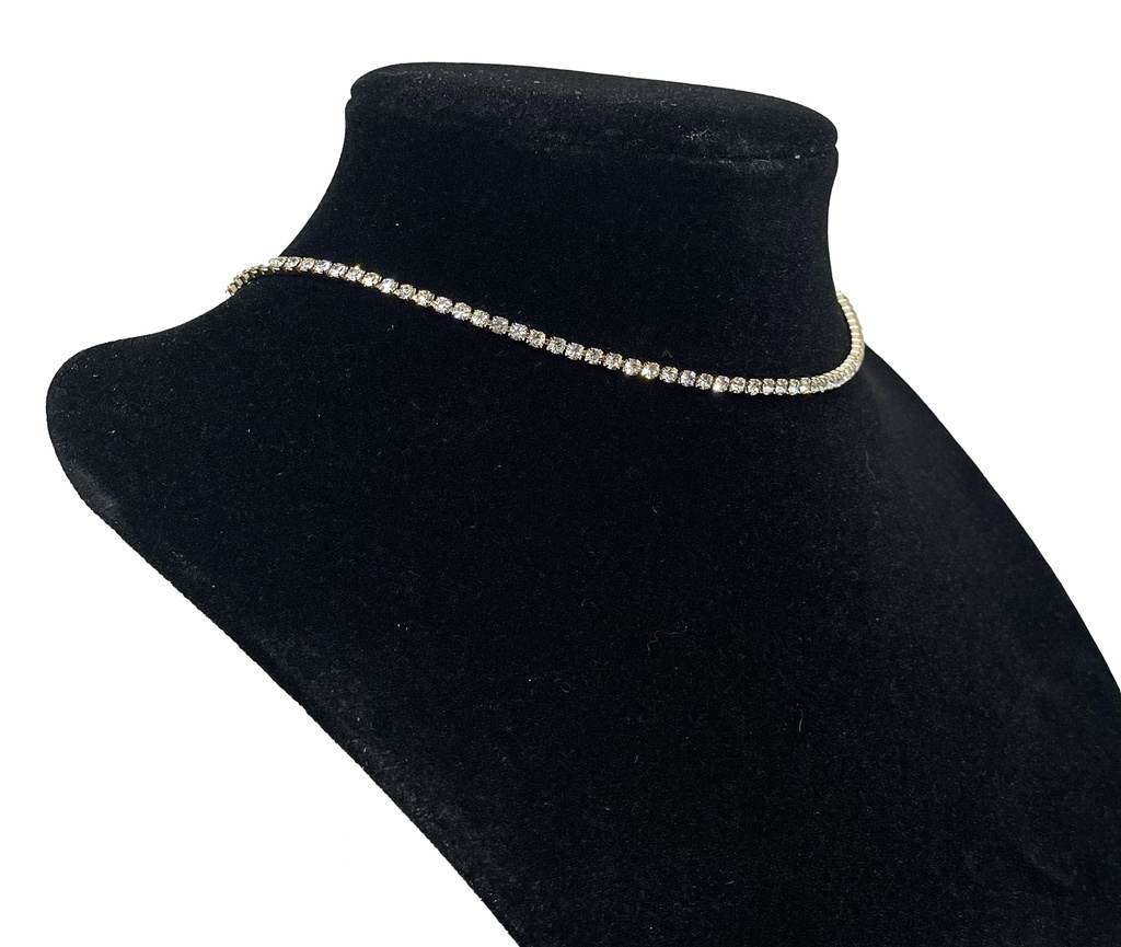 Collar de garantía con brillantito choker