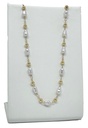 Collar con perla en dorado