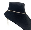 Collar de gargantia con brillantito choker