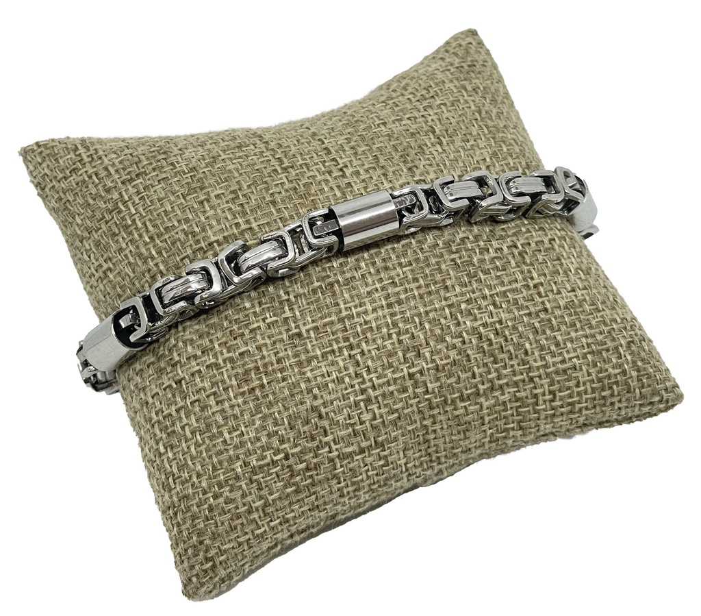Pulsera plateada