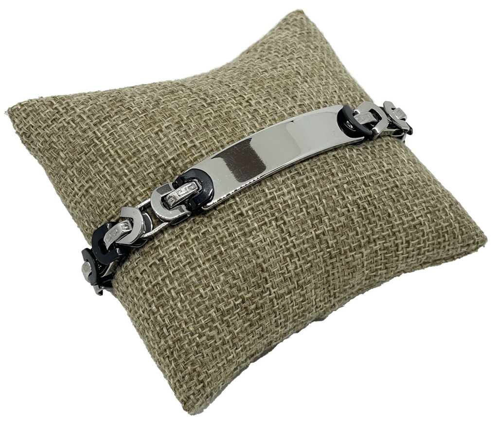 Pulsera plateada