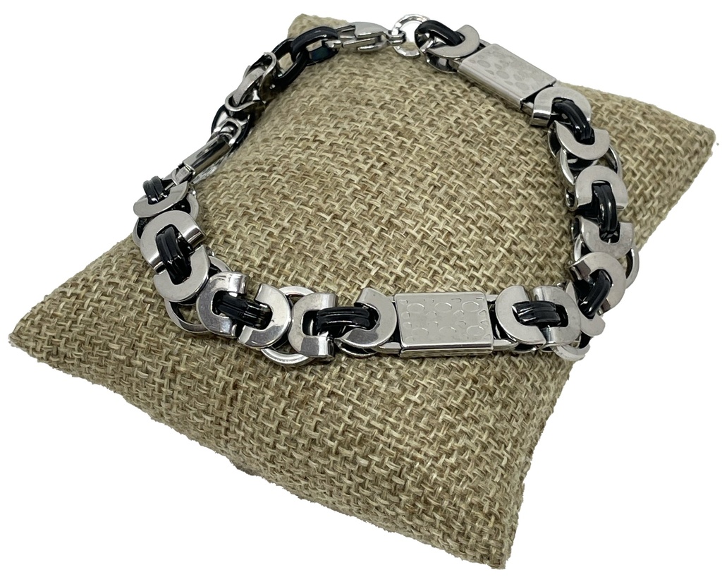 Pulsera plateada