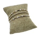 Pulsera con perla y brillantito