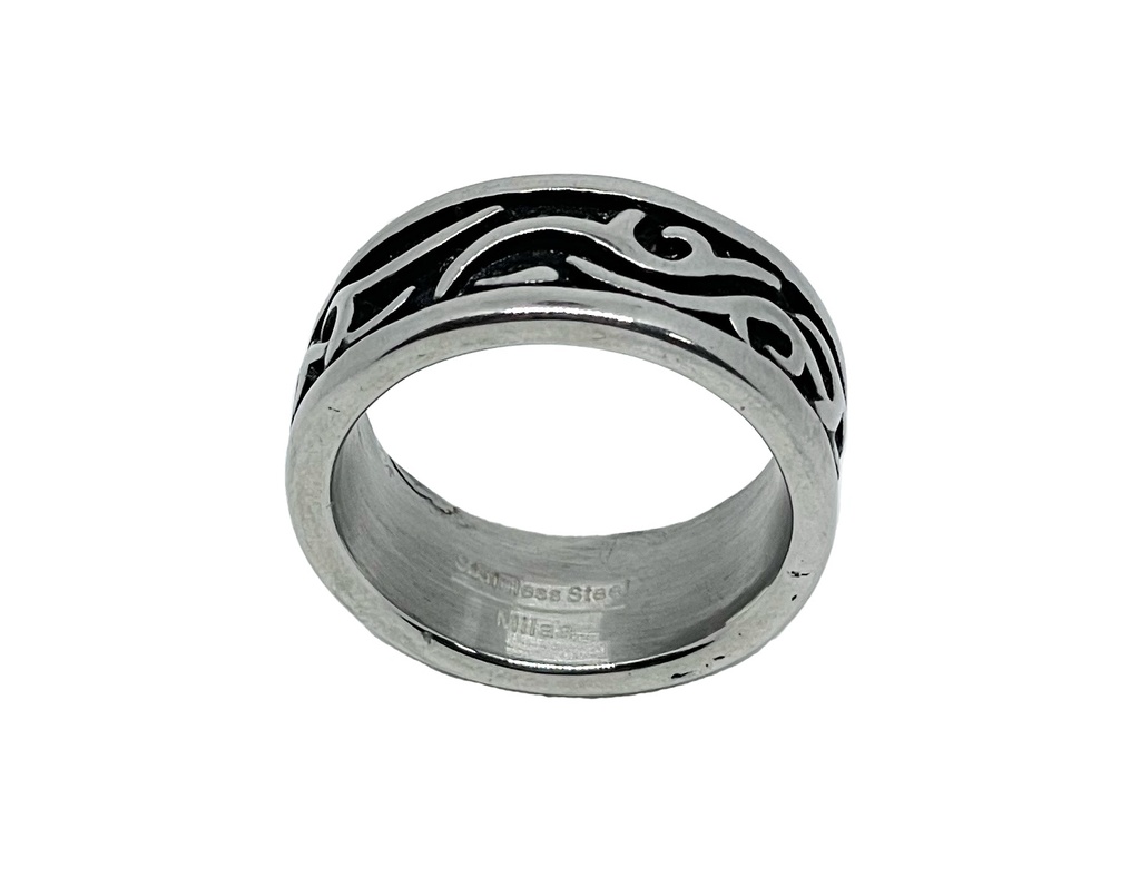 Anillo de acero inoxidable