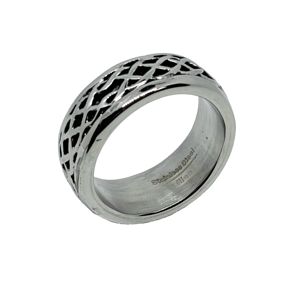 Anillo de acero inoxidable