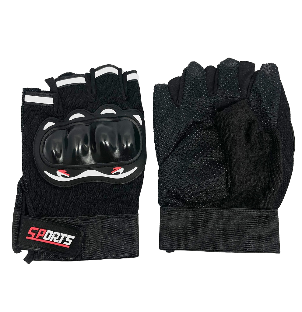 Guantes de moto negro