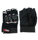 Guantes de moto negro