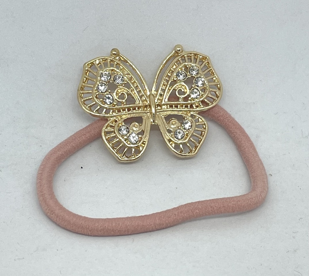 Cola con mariposa