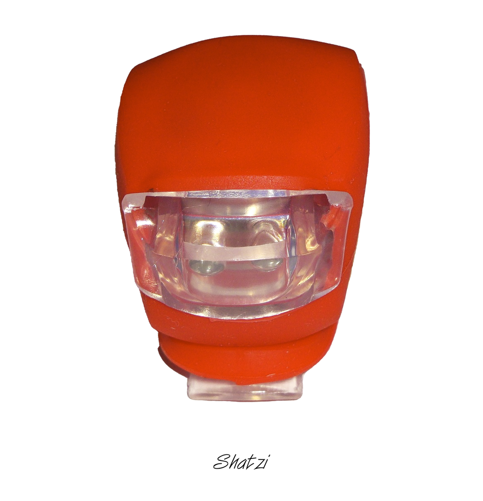 Linterna LED para Bicicleta Rojo
