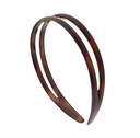 Diadema de carey de doble barras