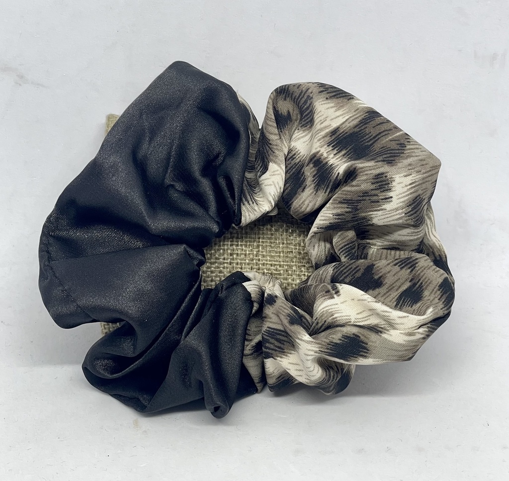 Cola con animal print - Scrunchie