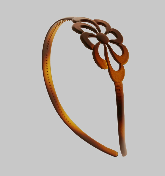 Diadema carey con diseño de Flor