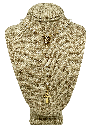 Collar de rosario en acero inoxidable