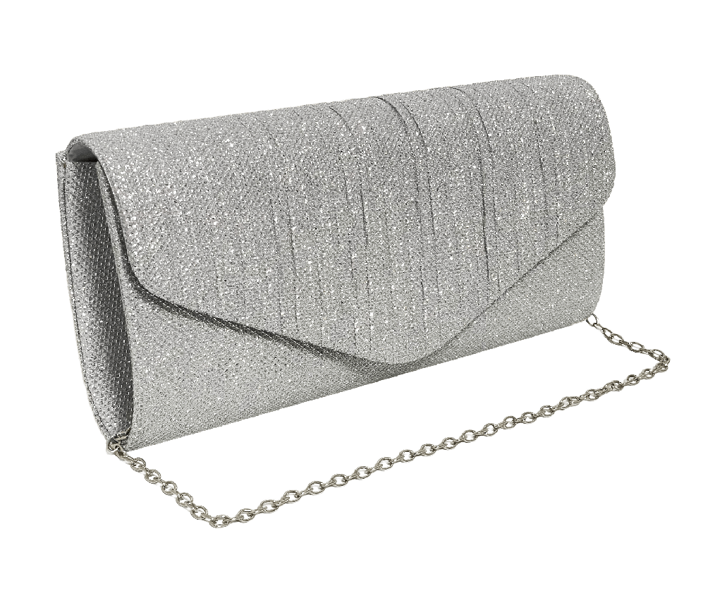 Rebajada bolsa de tela brillante