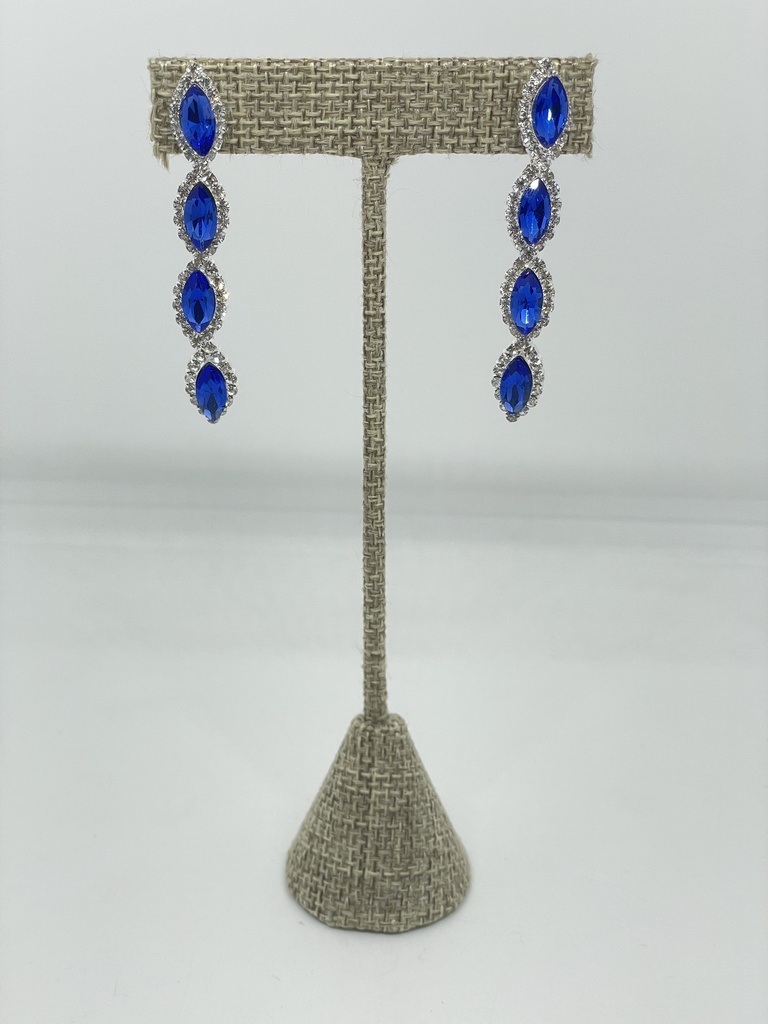 Arete largo con brillantito