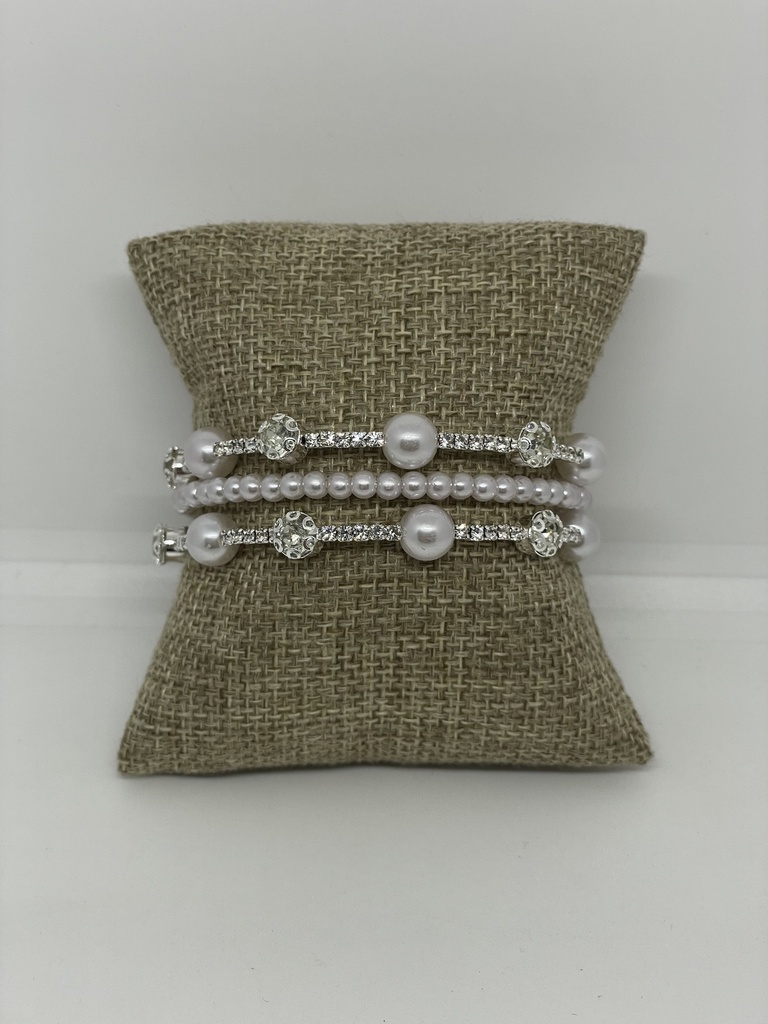 Pulsera con Perla y Brillantito