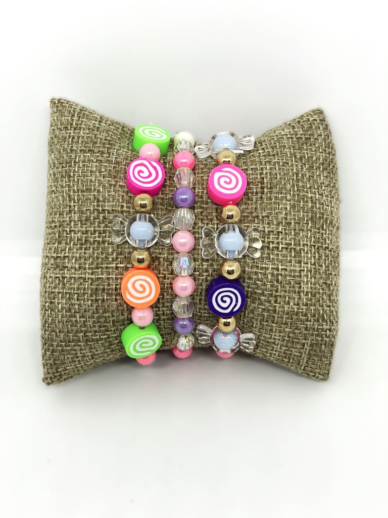 Pulsera con dulces