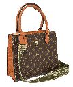 Bolsa gena de cuerina