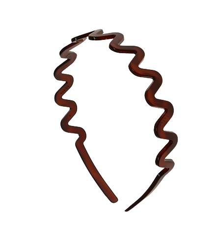 Rebajado-diadema de carey con ondas