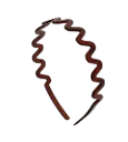 Rebajado-diadema de carey con ondas