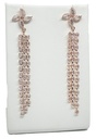 Arete de brillantito Gold rose