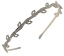 Diadema de brillantito Gold rose