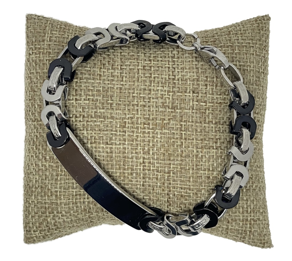 Pulsera plateada