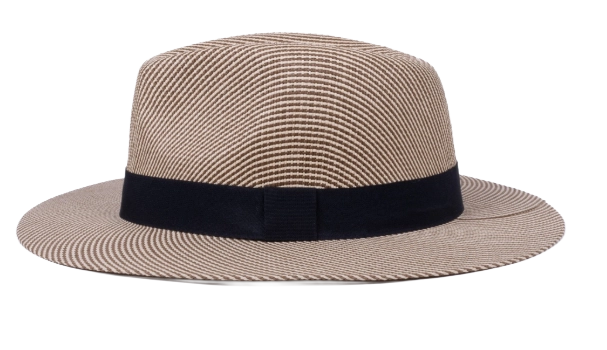 Sombrero fedora café