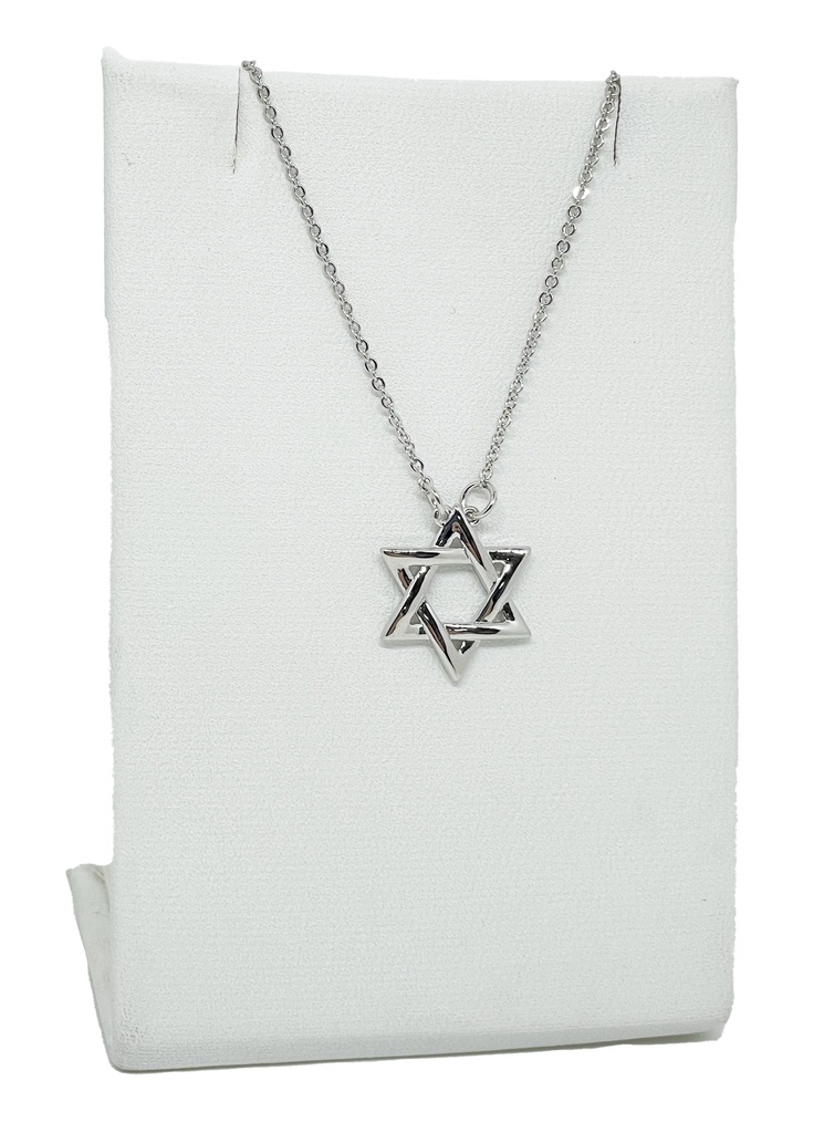 Cadena con dije - estrella de David
