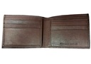 Billetera de cuero café