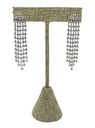 Aretes con brillantitos