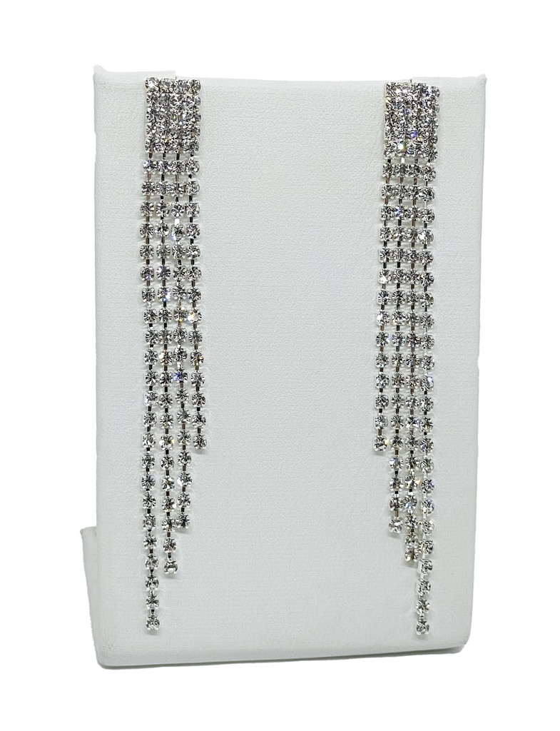 Aretes con brillantitos